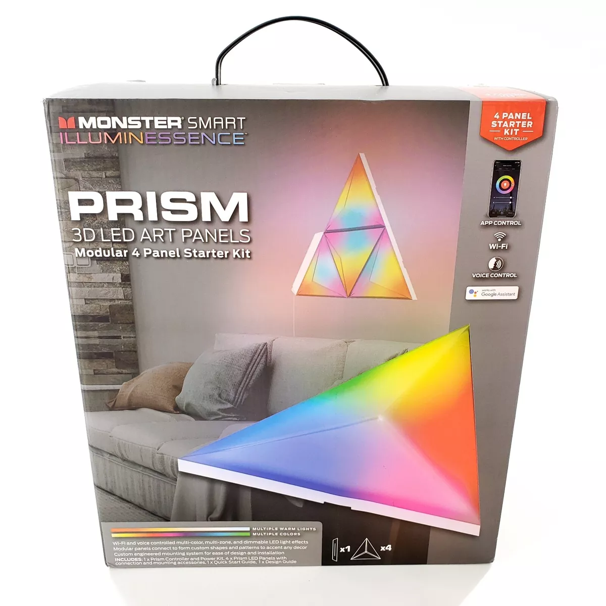 Monster prism 3d led art panels deals