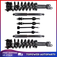 For 2006-08 Dodge Ram 1500 Front + Rear Struts Shocks & Sway Bar 5.7L 4WD 5 Lug