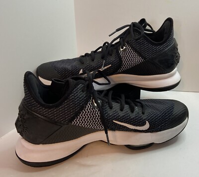 Size 11 Nike LeBron Witness Black Men's Basketball Shoes BV7427-001 