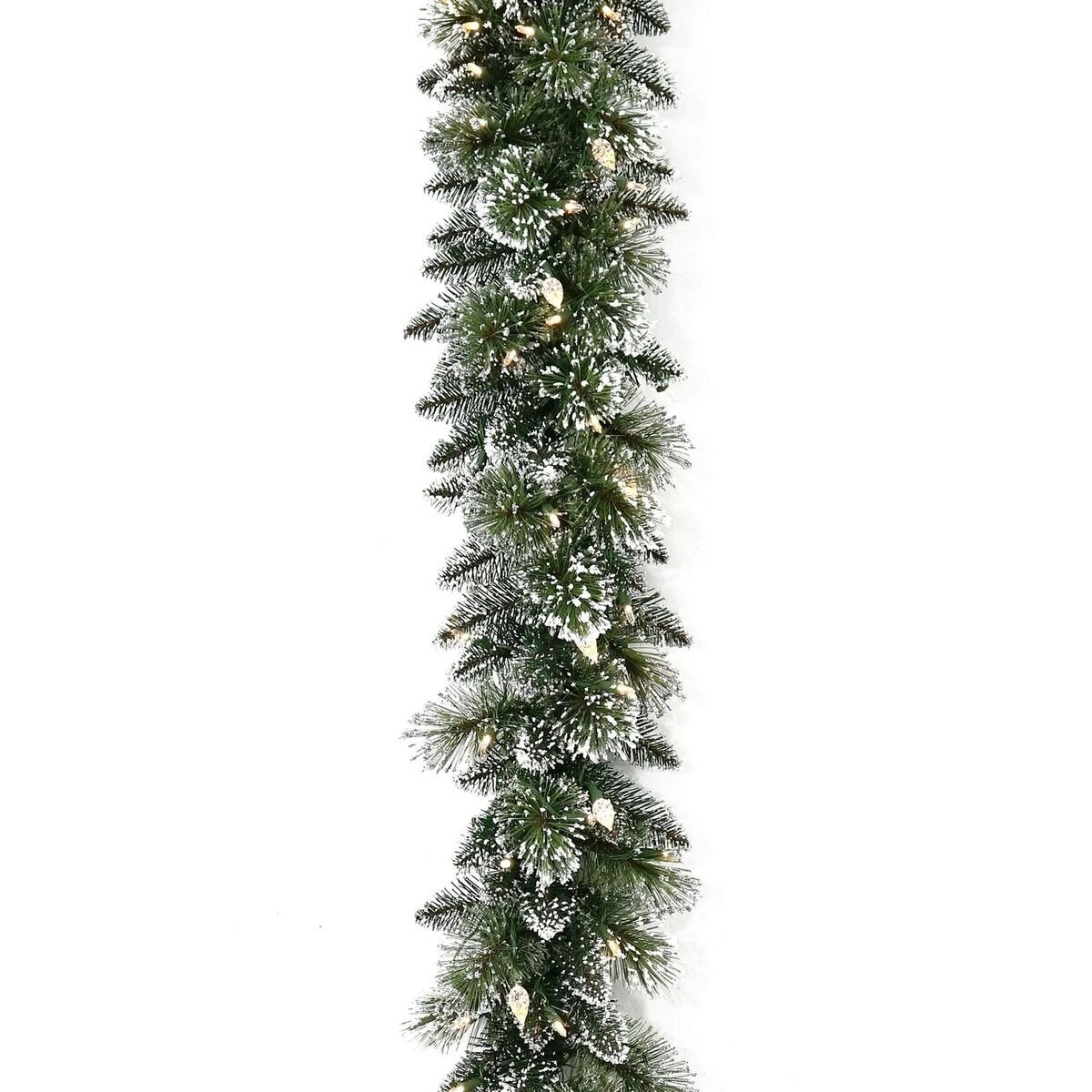 Battery powered garland outlet