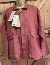 Bmwt Lanefortyfive Linen Overcoat In Rust/orange Uk 42 Chest Rrp£250 (item 271)