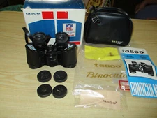Tasco Binoculars ZIP 2004 8x30 mm  - 1981 - Binocular Supplier to the NFL w Box