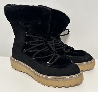 JLO by Jennifer Lopez Womens 7.5M Ginna Black Warm Fashion Boots (7676208)