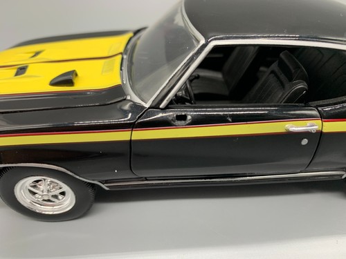 WELLY 1970 BUICK GSX NEGRO Y AMARILLO ESCALA 1/24 FUNDIDO A PRESIÓN SUELTO 2433 - Imagen 8 de 12
