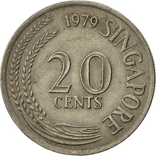 Singapore | 20 Cents Coin | KM4 | 1967 - 1985 Copper-nickel - Picture 7 of 12