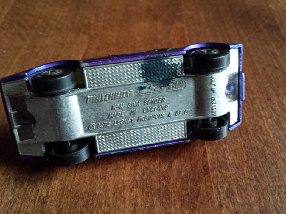 MATCHBOX Superfast - N.41 Siva Spyder - Lesney 1972 - England - Immagine 2 di 2