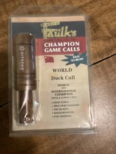 Faulk's Champion Game Calls Site Pro Duck Call. Wood