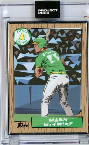 TOPPS PROJECT 2020 MARK MCGWIRE - NATUREL AP 03/20 Silver Frame #60