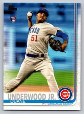 Duane Underwood Jr. #315 2019 Topps  Chicago Cubs RC Rookie