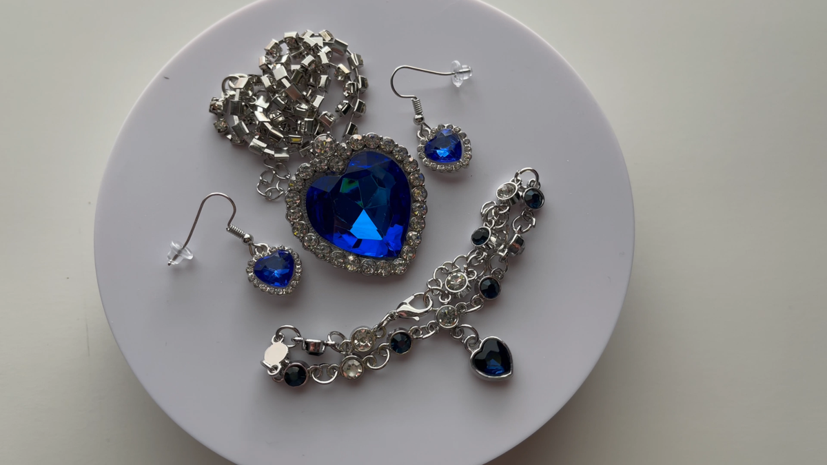 Titanic Necklace Set Titanic Necklace, Earrings, Bracelet