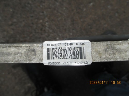 FORD MONDEO MK4 2008 1.8 TDCI RADIATOR CONDENSOR VP7EKH19710AD - Picture 7 of 7