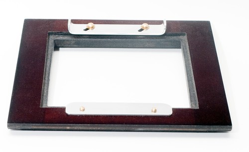 1 WOODEN ADAPTER 5.2"Sq. for 95mm x95mm boards type "B" to AGFA/ANSCO 5"x 7" - Picture 2 of 3