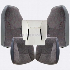 Front Cloth Seat Cover Driver Foam Cushion For 1998-2002 Dodge Ram 1500 2500