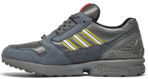 Adidas ZX 8000 x LEGO Color Pack Grey Gray Ash FY7080 Sneakers Shoes 8 / 9.5 NIB - Picture 3 of 8