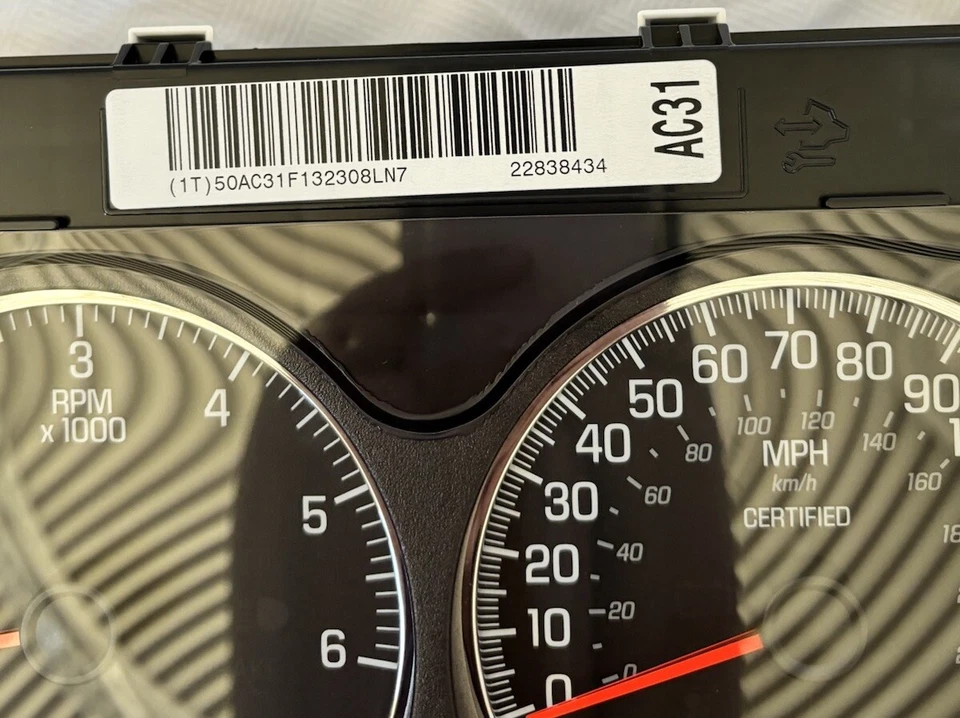 Cuadro de instrumentos Chevrolet Tahoe 2010-2014 piezas originales GM 22838434 Foto 3 de 4