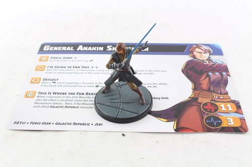 Juego de mesa Star Wars Shatterpoint conjunto básico general Anakin Skywalker pintado - Imagen 1 de 3