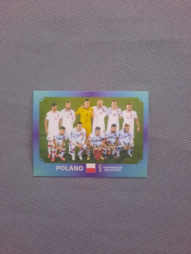 Panini FIFA World Cup Qatar 2022 Stickers - Holland/Poland/Portugal/Qatar