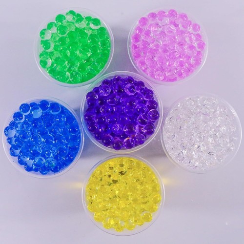 Paquete de 20.000 piezas Waterball de cualquier color cuentas de agua de gel relleno de jarrón cristal Orbeez - Imagen 7 de 107