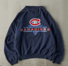 Montreal Canadiens graphic navy color Sweatshirt KV23915