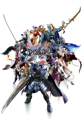 Final Fantasy Dissidia NT Villains PS4 Premium POSTER MADE