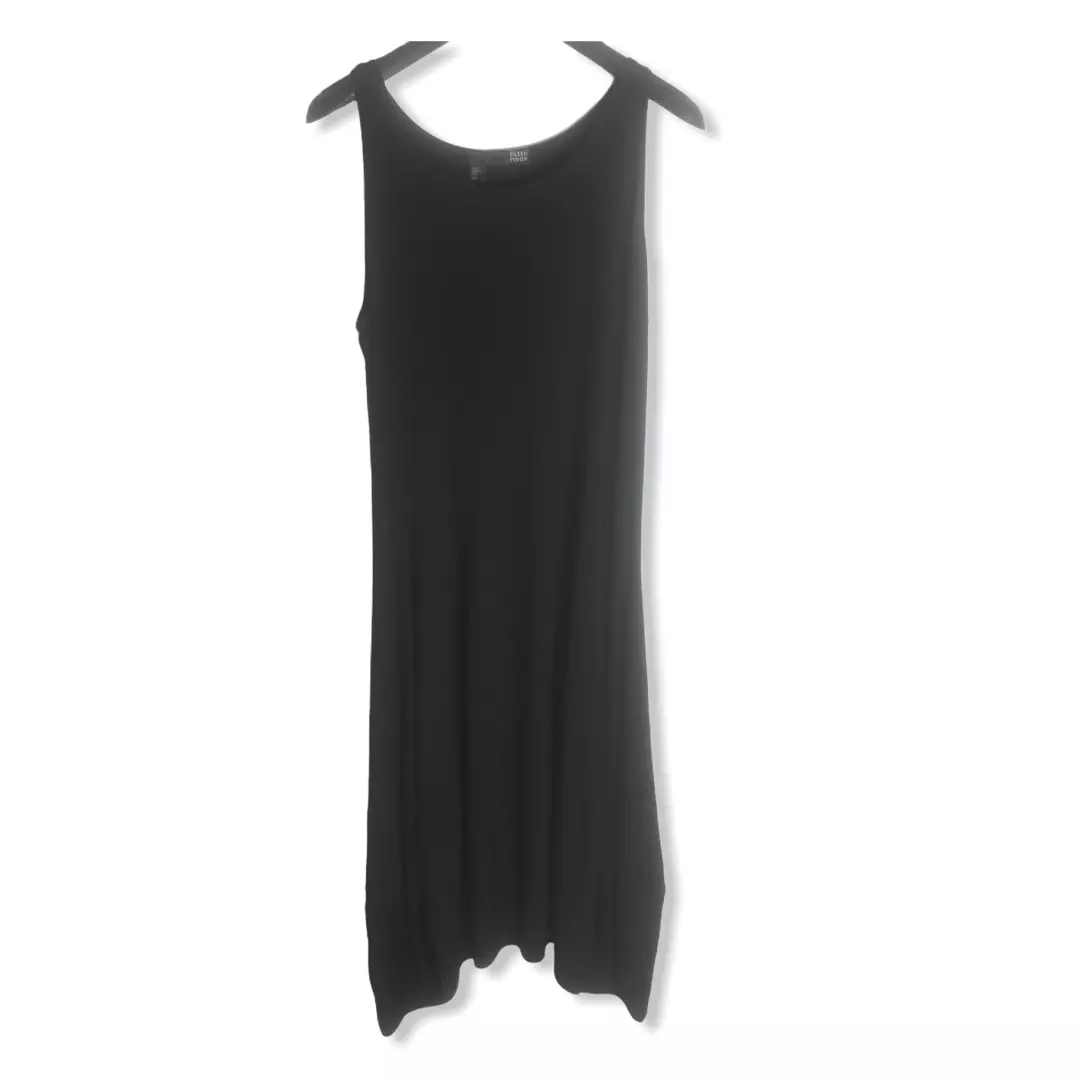 Eileen Fisher Tank Dress Lantern Style Asymmetrical Hem Women s