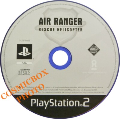Air Ranger Rescue Helicopter - Jeu PS2 . Complet FR