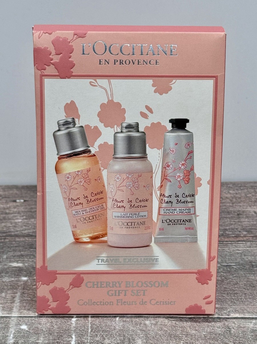 L'Occitane Fleurs de Cerisier セット L'Occitane en Provence Cherry Blossom Gift Set | eBay