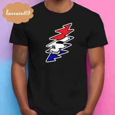 Grateful Dead Steal Your Face 13 Point Lightning Bolt T-shirt KT20441