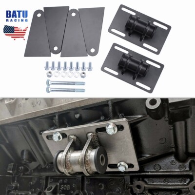 for LS Swap Conversion 5.3 Universal Adjustable Swap Mounts Weldable Cut