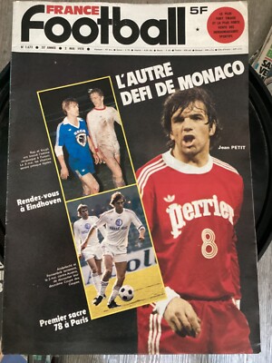 Revue France Football 1978 – N°1671 – Maillot Bastia Et Coupe D’Europe