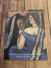 De Pury Luxembourg Impressionist Modern Art June 2002 Catalog London UK001 Book