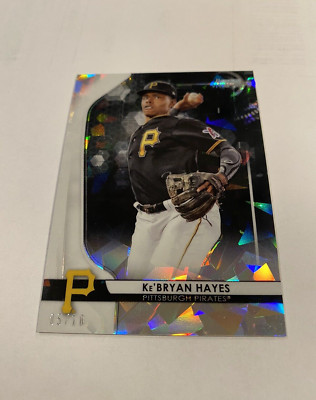 2020 BOWMAN STERLING BLACK ATOMIC REFRACTOR ROOKIE Ke'BRYAN HAYES RC /10