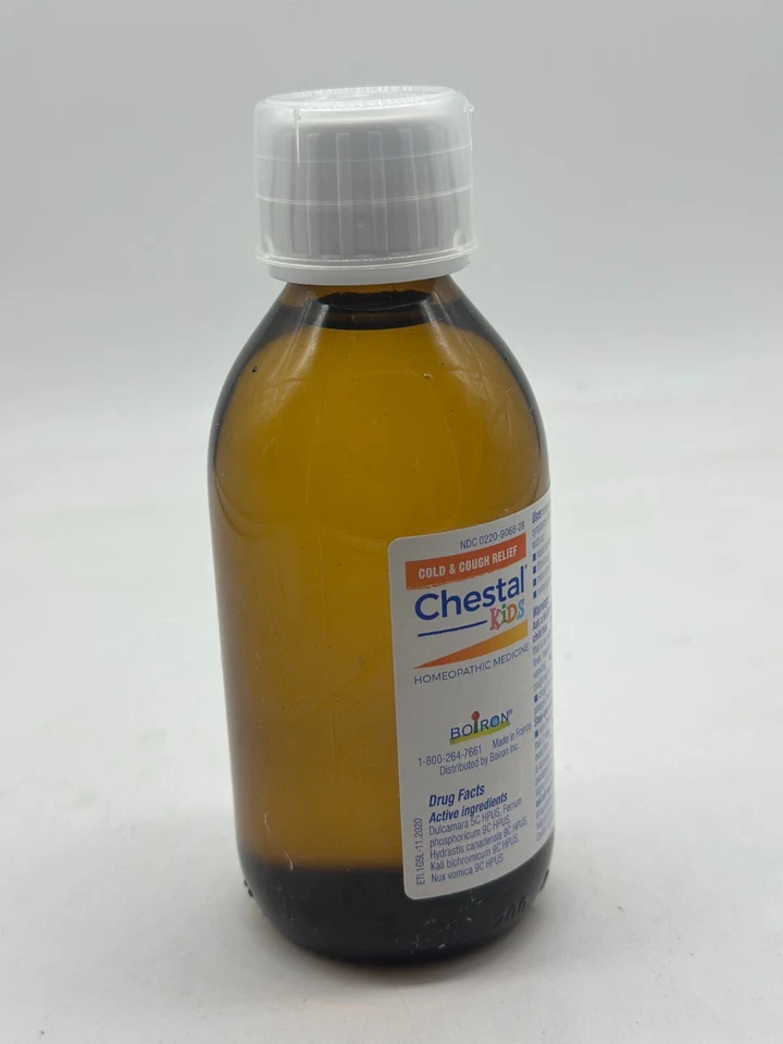 Boiron Children's Chestal Cough Syrup 6.7 fl oz  Cold & Cough Relief No BOX 2-PK - Image 2 of 3