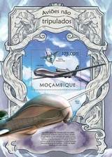 2013 MOZAMBIQUE  MNH. AIRCRAFT. Michel Code: 6343 / Bl.719  |  Scott Code: 2822