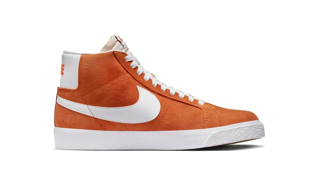 Size 11 - Nike Zoom Blazer SB Mid Safety Orange for sale online | eBay