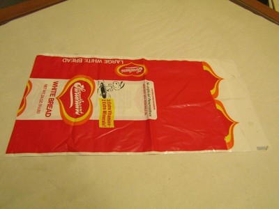 Sweetheart Bread (Hostess Brand) Snoopy Peanuts Bread Wrapper Bag