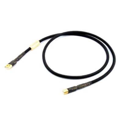 6N OFC Oxygen free copper Cable Audio Data Influx 2.0 Audiophile USB A-B Cable