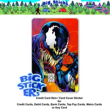Carnage & Venom Credit Card Skin Cover SMART Sticker Skin Wrap Decal