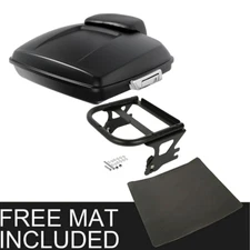 Matt Razor Trunk Pad Mount Rack Fit For Harley Touring Street Road Glide 1997-08