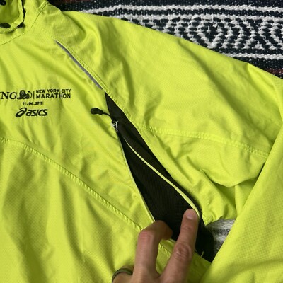 Asics 2012 ING New York City Marathon Windbreaker Jacket