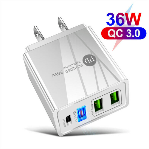 36W USB Fast Charger Power Adapter & Cable For iPhone 16 15 Pro Max 14 13 12 11 - Picture 13 of 19