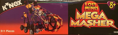 KNEX 15107 Lost Mines MEGA MASHER, NEW, SEALED, Dual Power Controllers 511 Pcs  - Picture 6 of 6