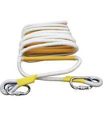 Échelle de corde d'évacuation incendie 2 étages - 16 pieds échelle de sécurité d'évacuation d'urgence pour bal