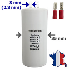 Car Audio Condensatore Auto GT Audio Da 6 Farad | Per Impianti Fino A 6000 RMS | Con Voltmetro Kit Condensatori