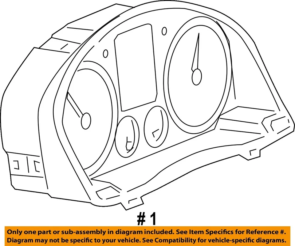 Medidor de velocímetro usado se adapta a: Volkswagen Jetta Cluster SW 2009 sin multifunción Foto 4 de 4