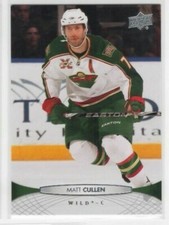 Matt Cullen 11-12 Upper Deck Series One Base Common #111 Minnesota Wild