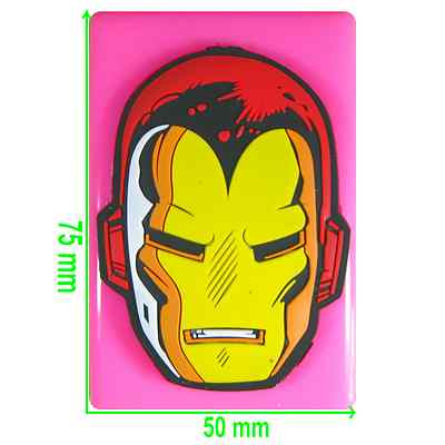 Iron Man Gesicht Silikonform von Fairie Blessings