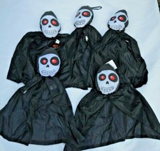 Lot of 5 Halloween Ghost Mummy Hanging Decoration Indoor Outdoor 20"