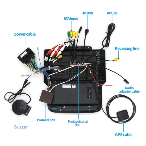 For 13-18 RAM 1500~5500 Manual AC 9.7" Android 13 Car Stereo Radio Navi GPS Unit - Picture 21 of 24