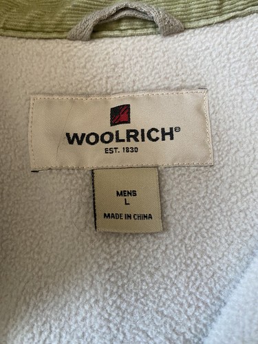 Vintage Woolrich Fleece Lined Jacket Men L Made In USA - Picture 3 of 8